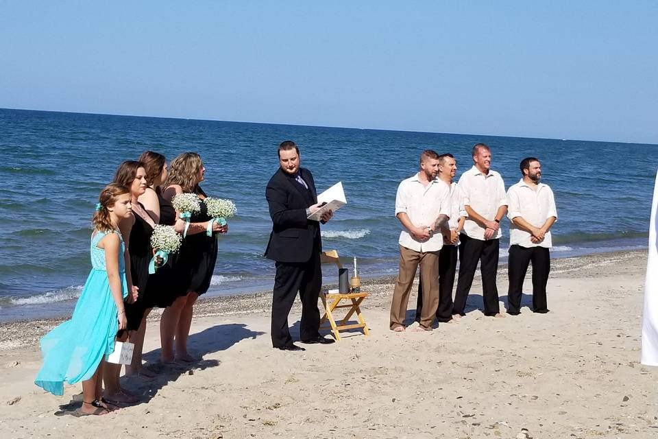 Wedding on the beach!