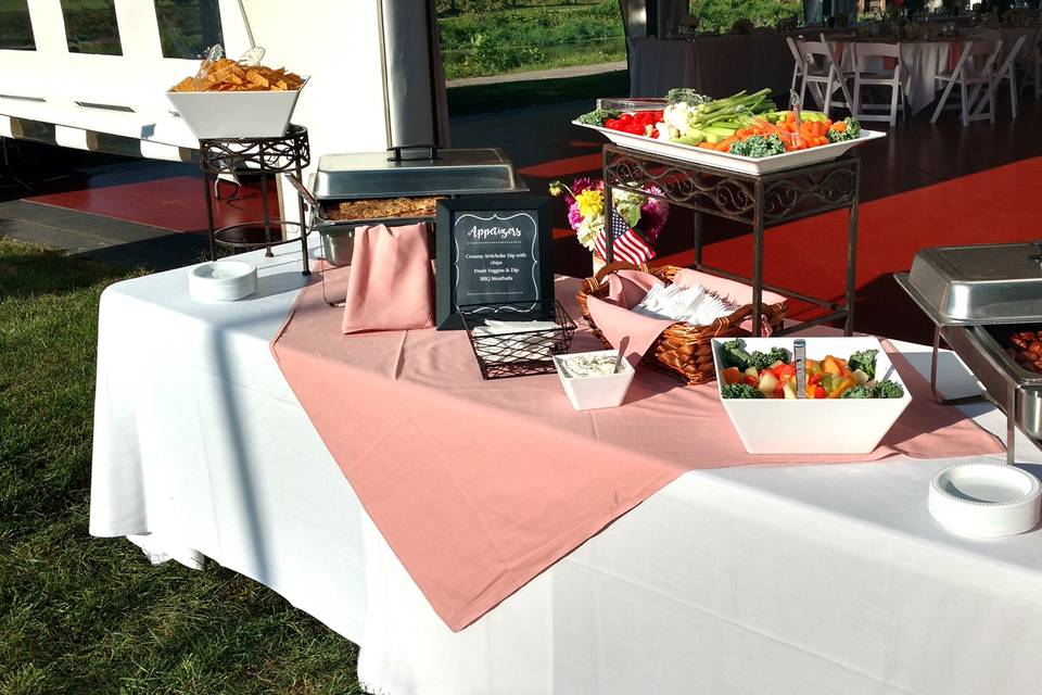 Example of Hors D'oeuvres