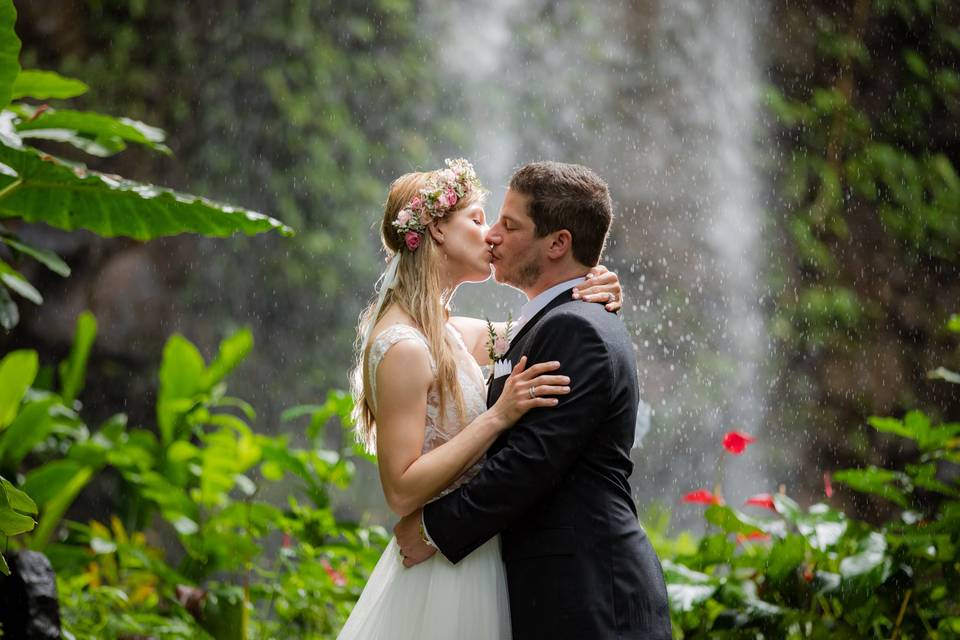 Private Waterfall elopement
