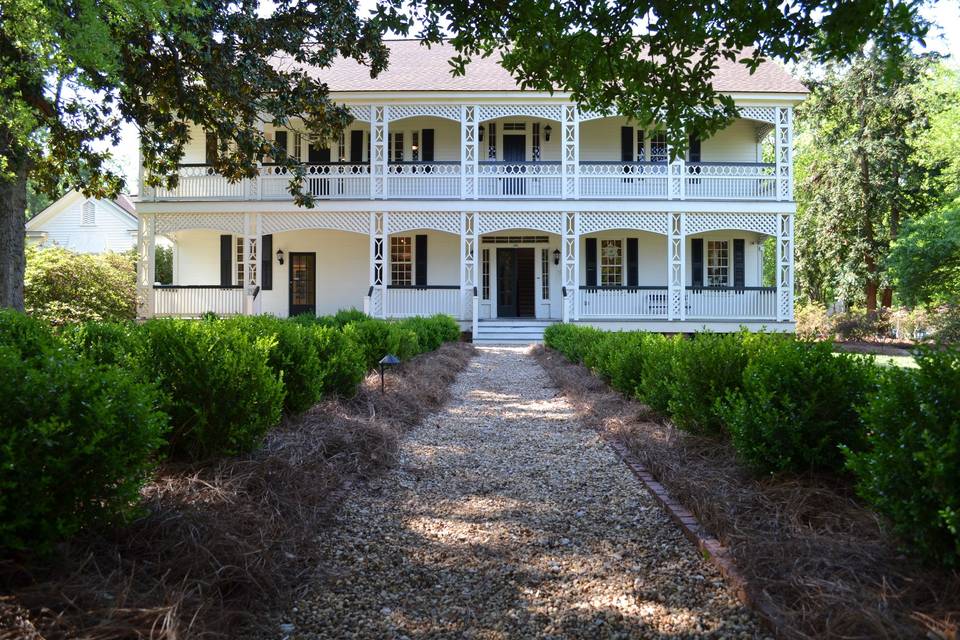 Exterior view of Historic Rock Hill at the White Home