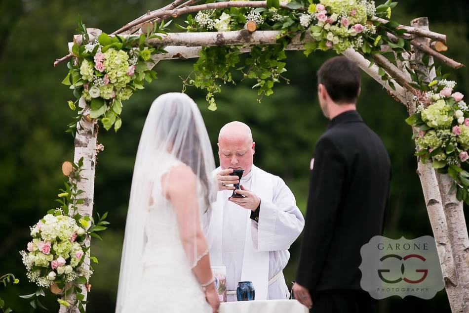 The bride and the groom