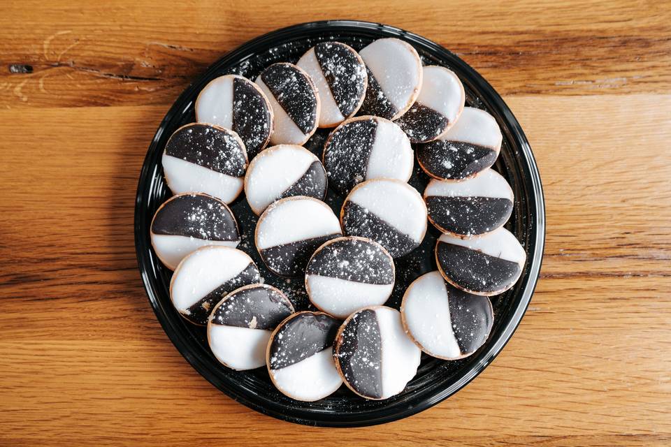 Black and White cookies