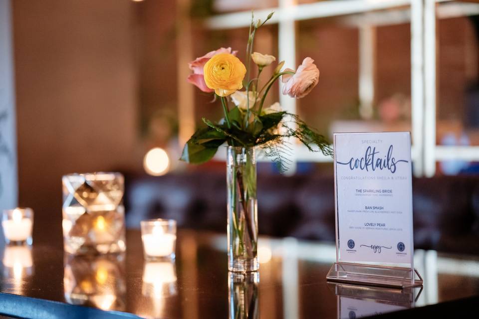 Cocktails Menu