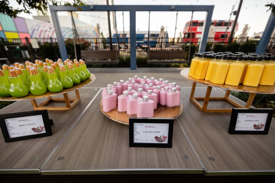 Beverages - Outdoor Wedding