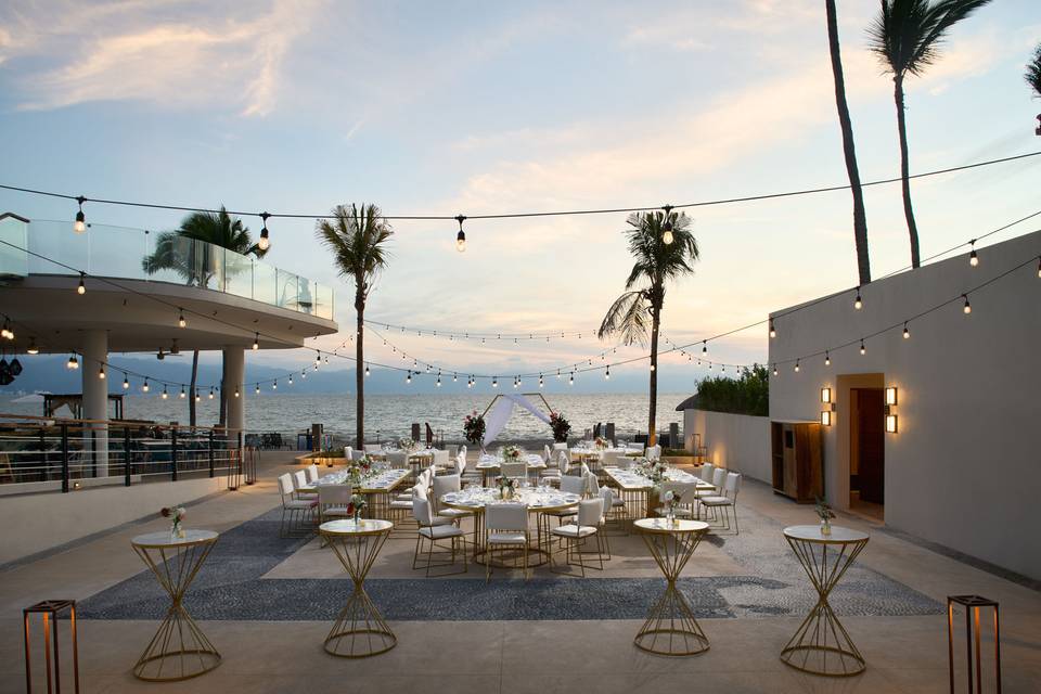 Patio Playa setup
