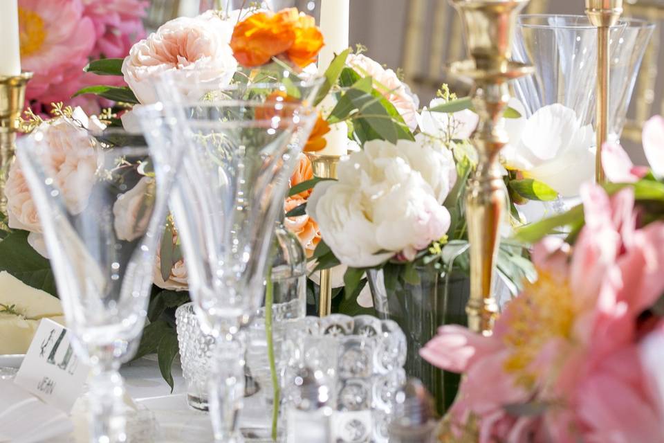 Raised centerpieces