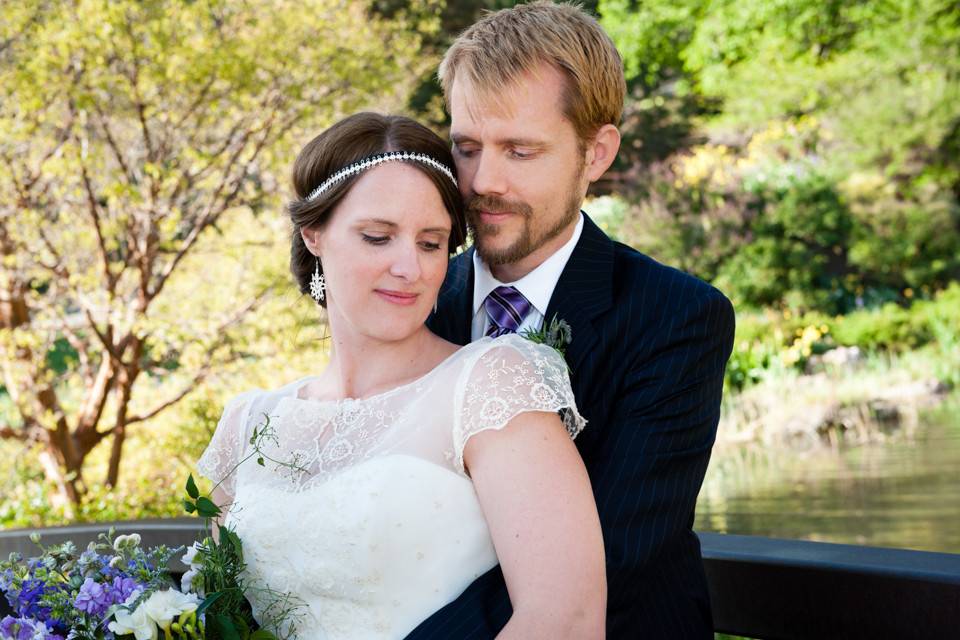 Red Butte Garden, Salt Lake City, garden and tea party-themed wedding.