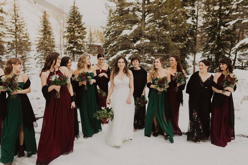 Larkspur Vail Winter Ceremony