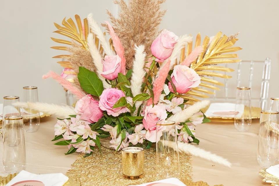 Table Floral Decor