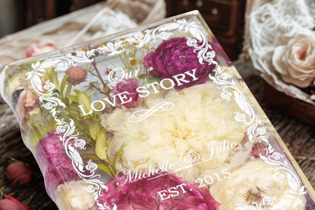 Our Love Story Book Display