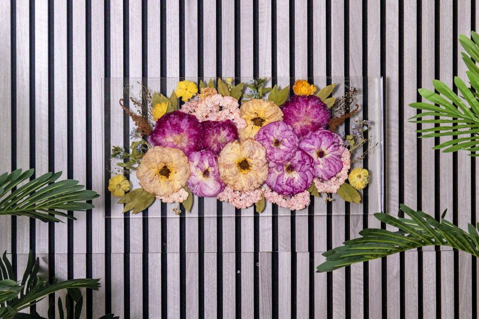 24x12 Flower Floating Frame