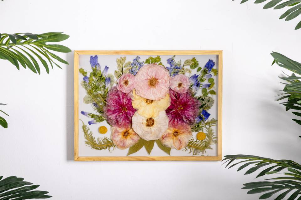 12x16 Pressed Wood Wall Frame