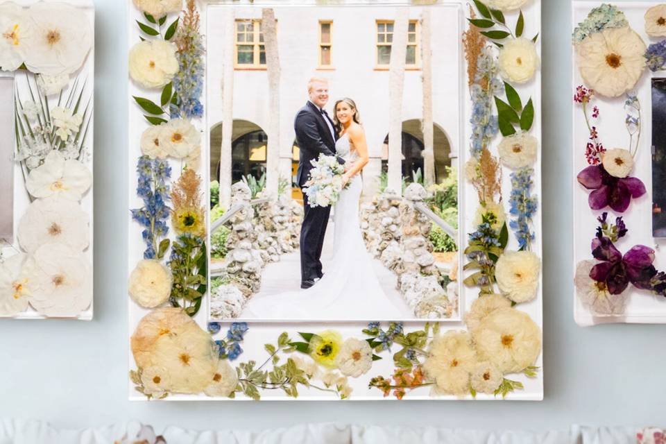 16x20 Flower Photo Frame
