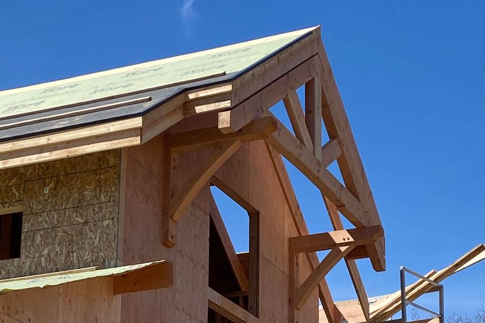 Cedar Barn - week #3 framing