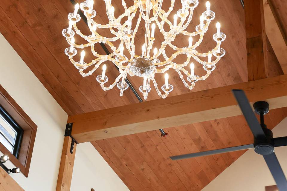 Chandelier Cedar Barn