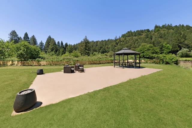 Gazebo and event lawn