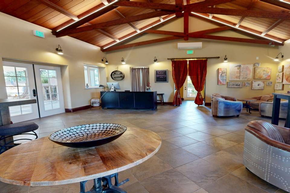 Large lobby area