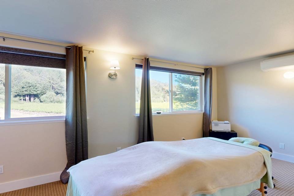 Spa treatment room