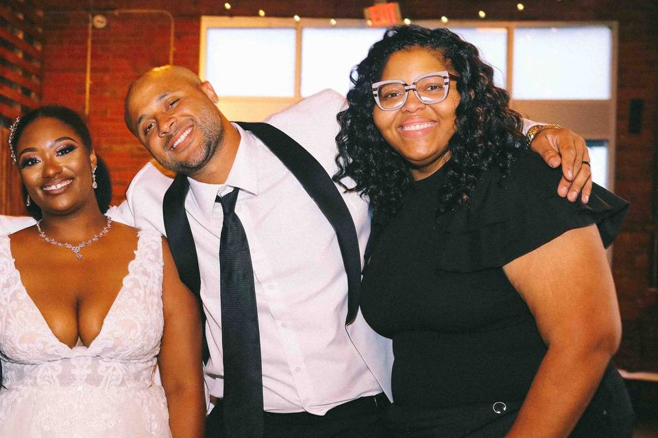 The newlyweds