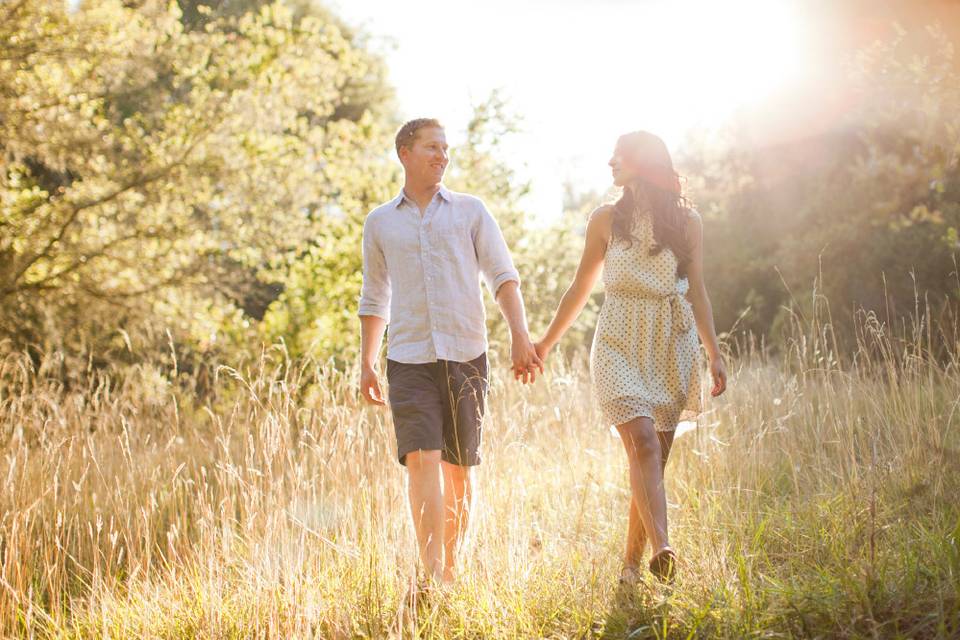 Engagement session in field