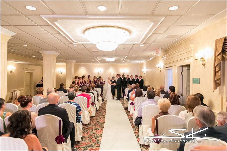 Ceremony in Hampshire Room