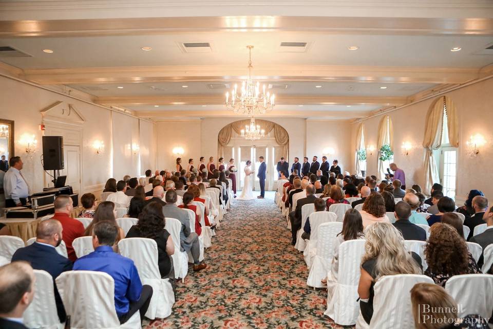 Ceremony in Grand Ballroom