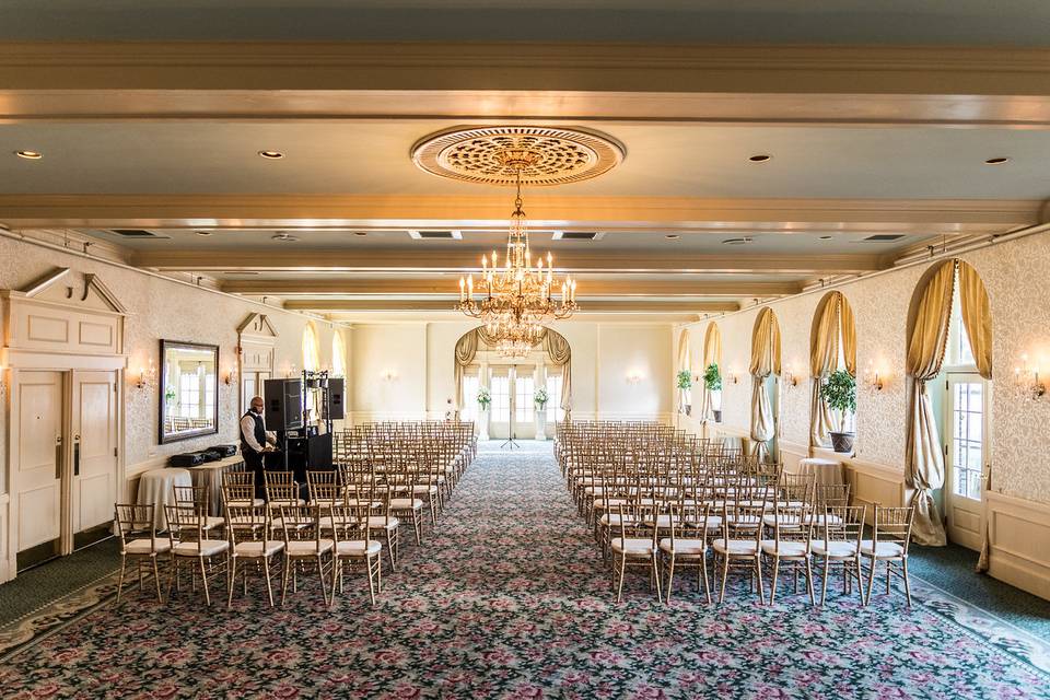 Ceremony in Grand Ballroom