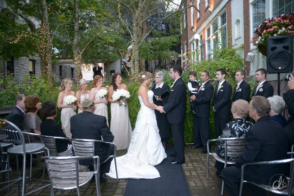 Intimate Ceremony Outdoor