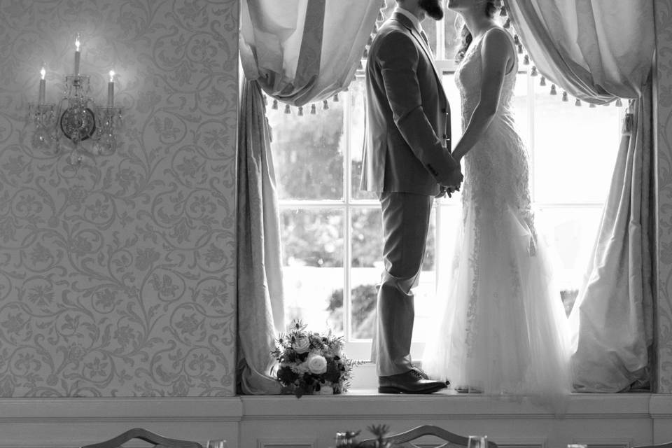 Couple in Grand Ballroom