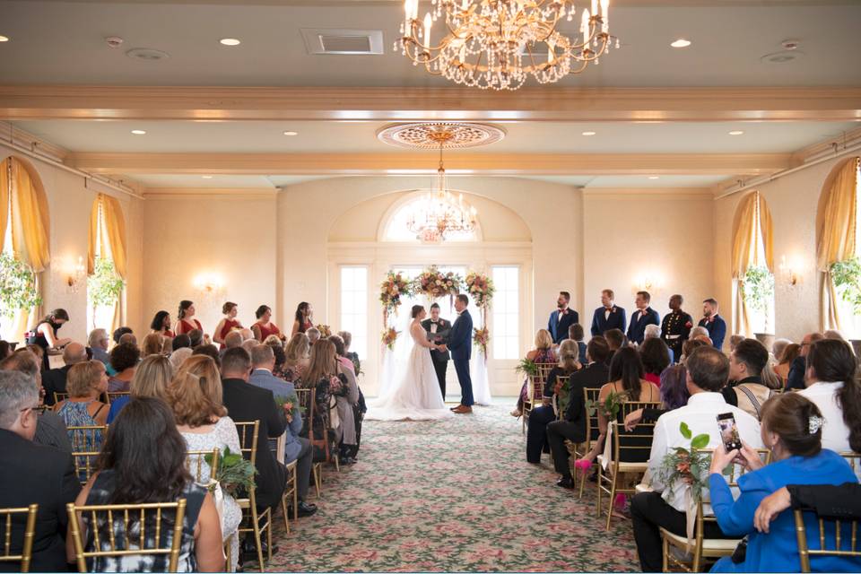 Ceremony in the Grand Ballroom