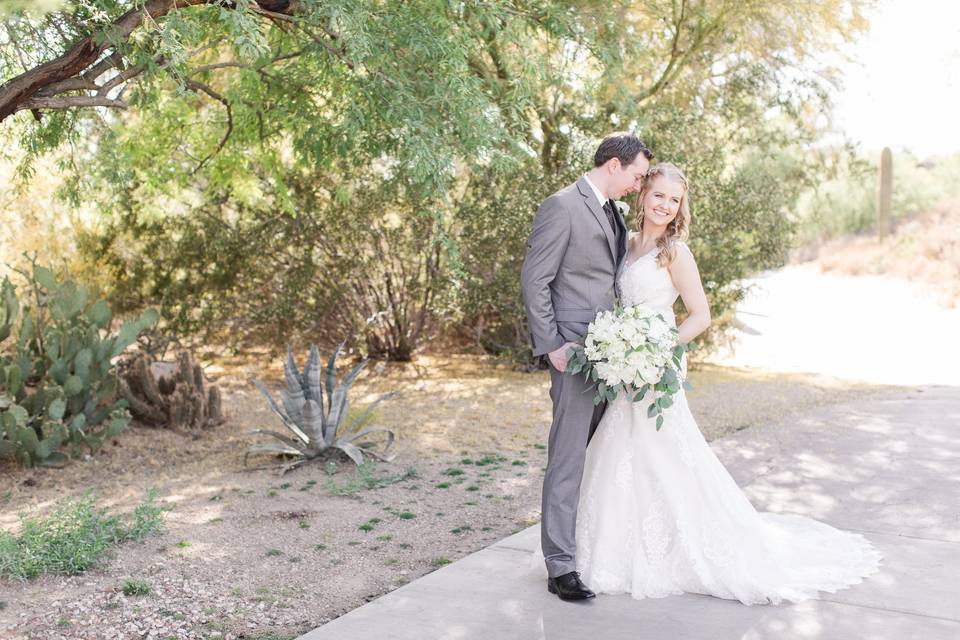 Desert wedding