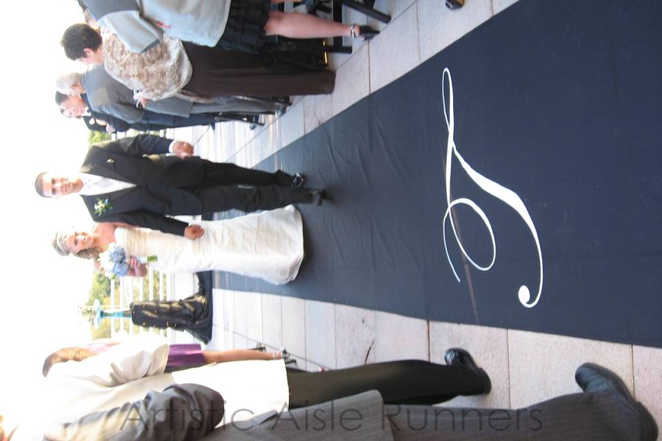 Custom Artistic Aisle Runners