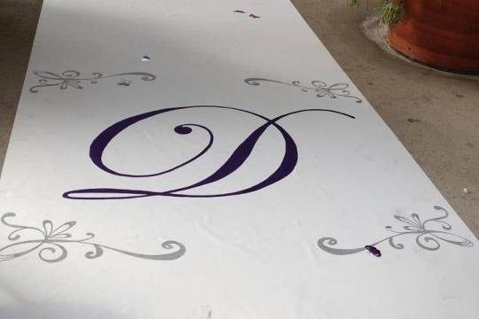 Custom Artistic Aisle Runners