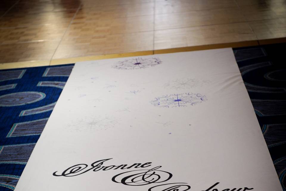 Custom Artistic Aisle Runners