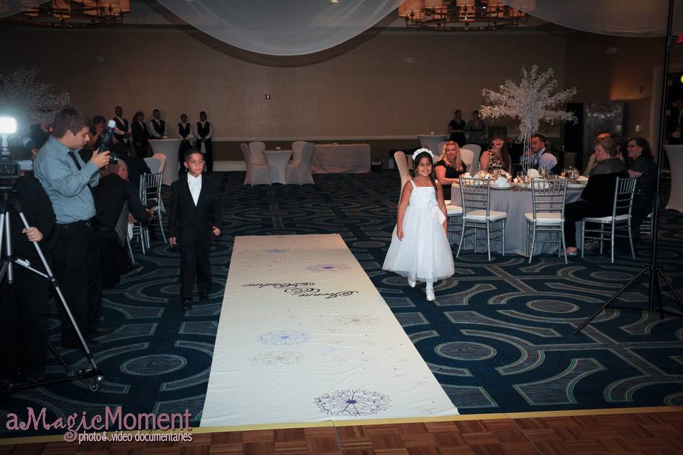 Custom Artistic Aisle Runners