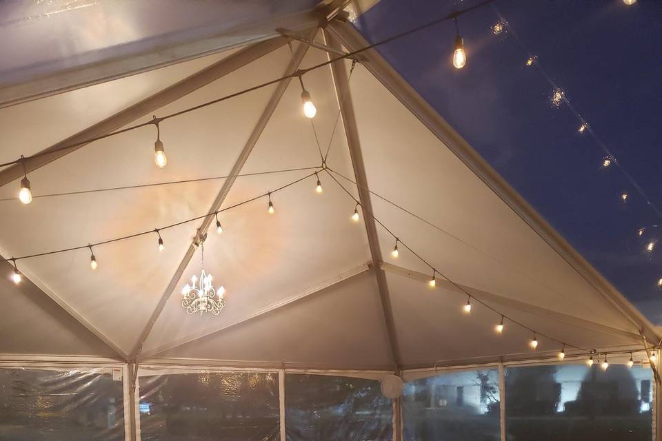 Rented Tent for a Reception