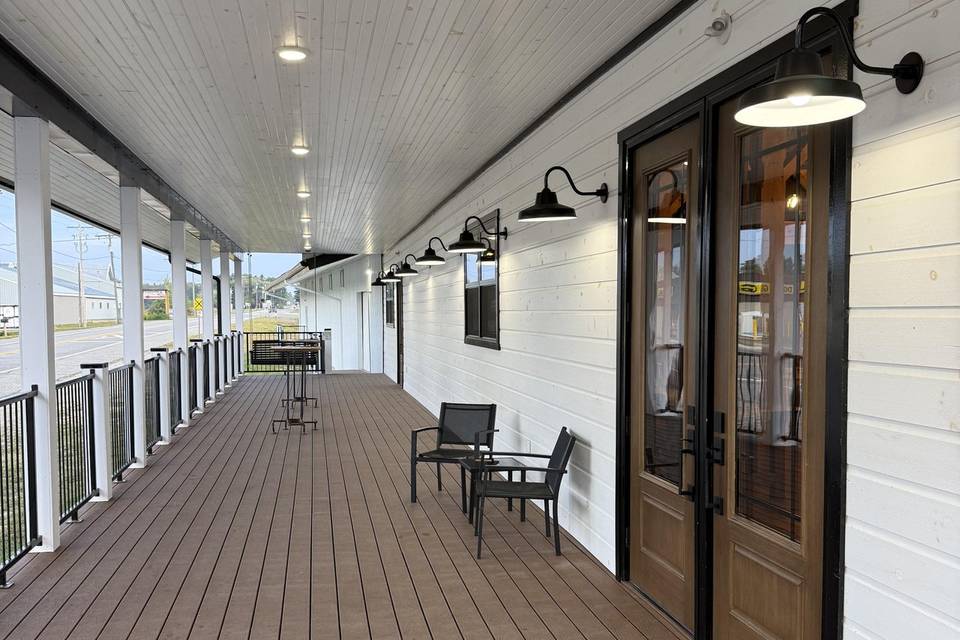 The Olde Mill porch