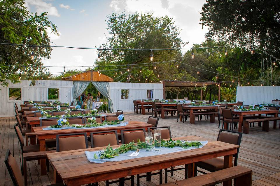 Charming dining space