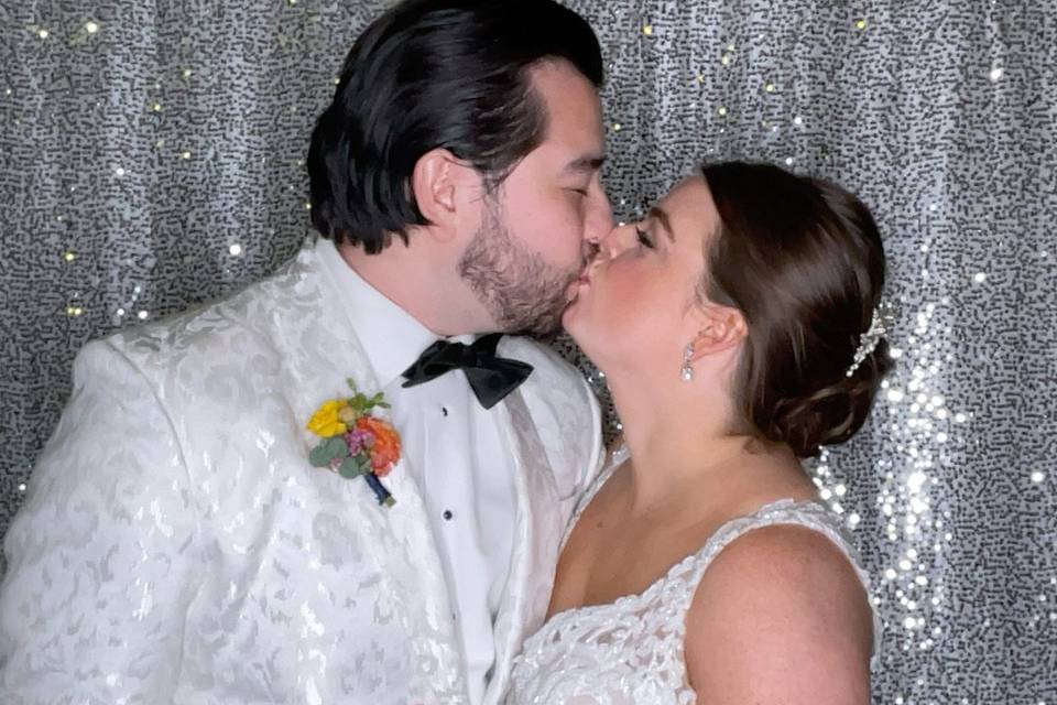 Silver Sequin Backdrop
