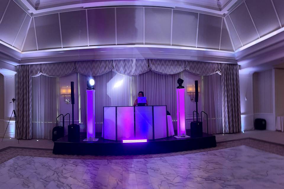 Kimmy entertainment set up