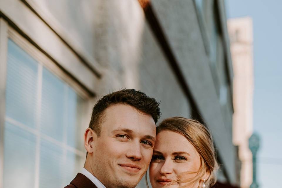 Bride and Groom Portrait