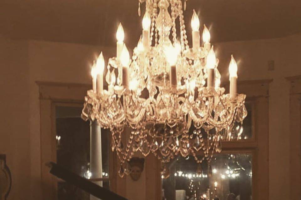 Gorgeous chandeliers