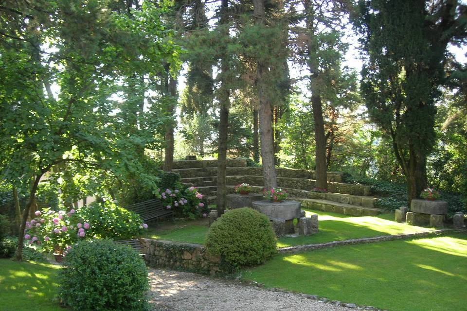 Greenery and path