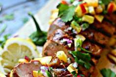 Brisket with Mango Salsa