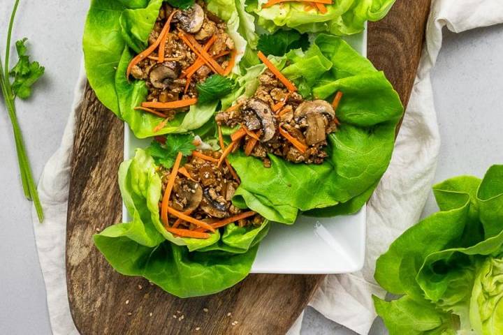 Thai lettuce wraps