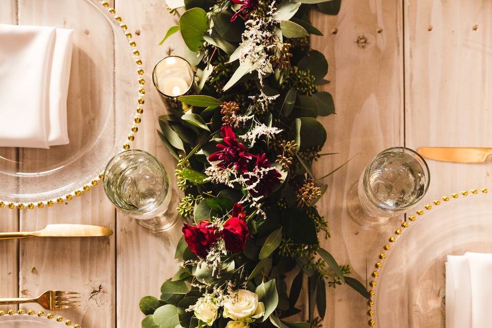Center piece details