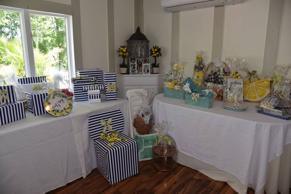 Lemon theme wedding shower