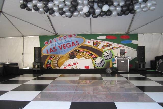 Casino night NYE party. Pierpont Inn Ventura