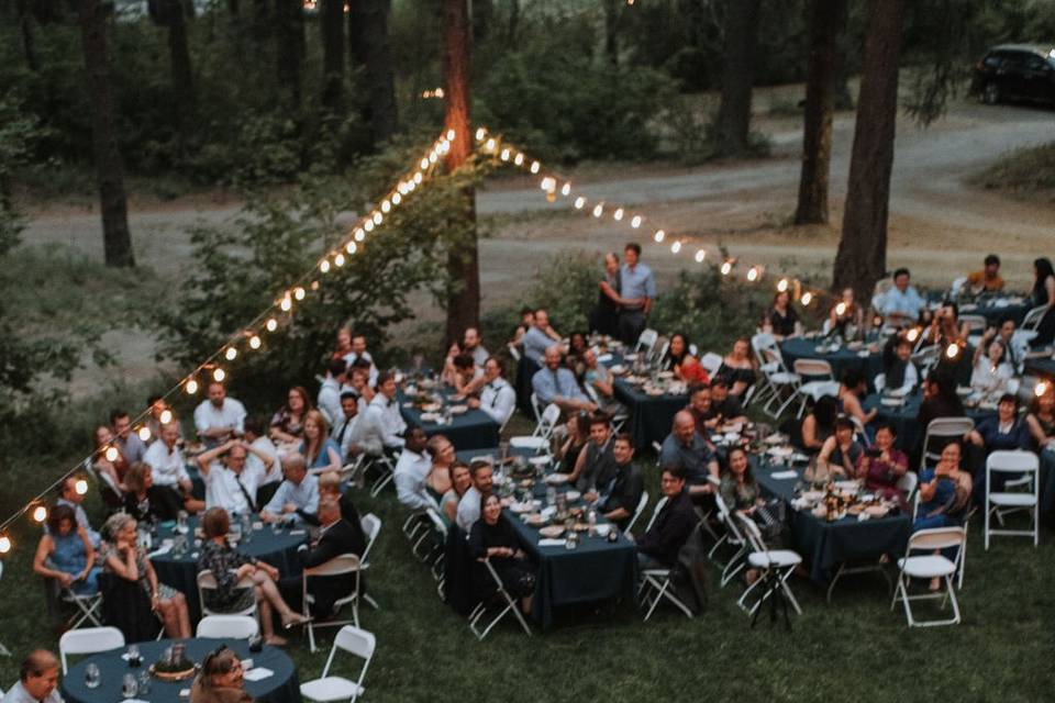 First dance under the lights