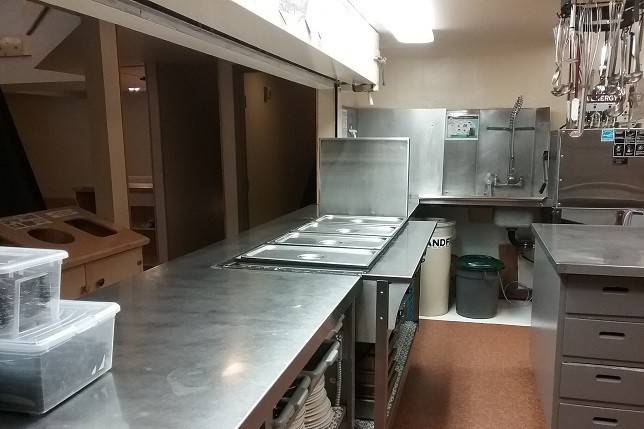 Full size commercial kitchen